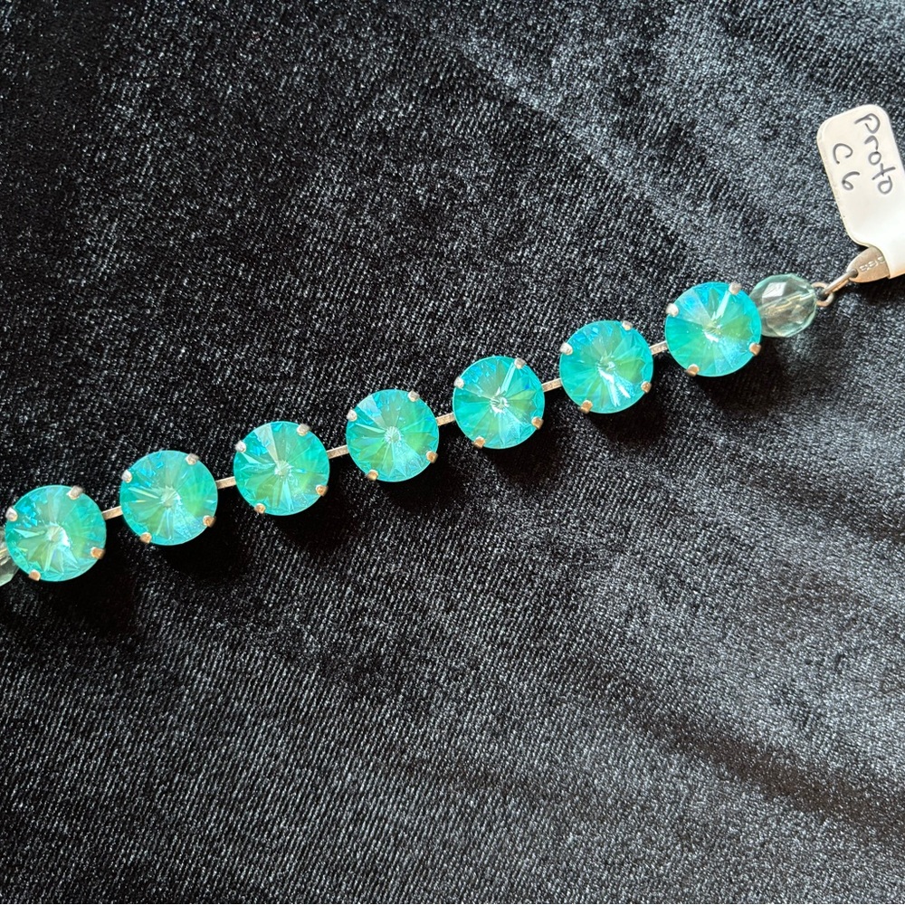 Sabika Austrian Crystal London Blue Bracelet